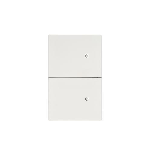 2-Gang full button light switch