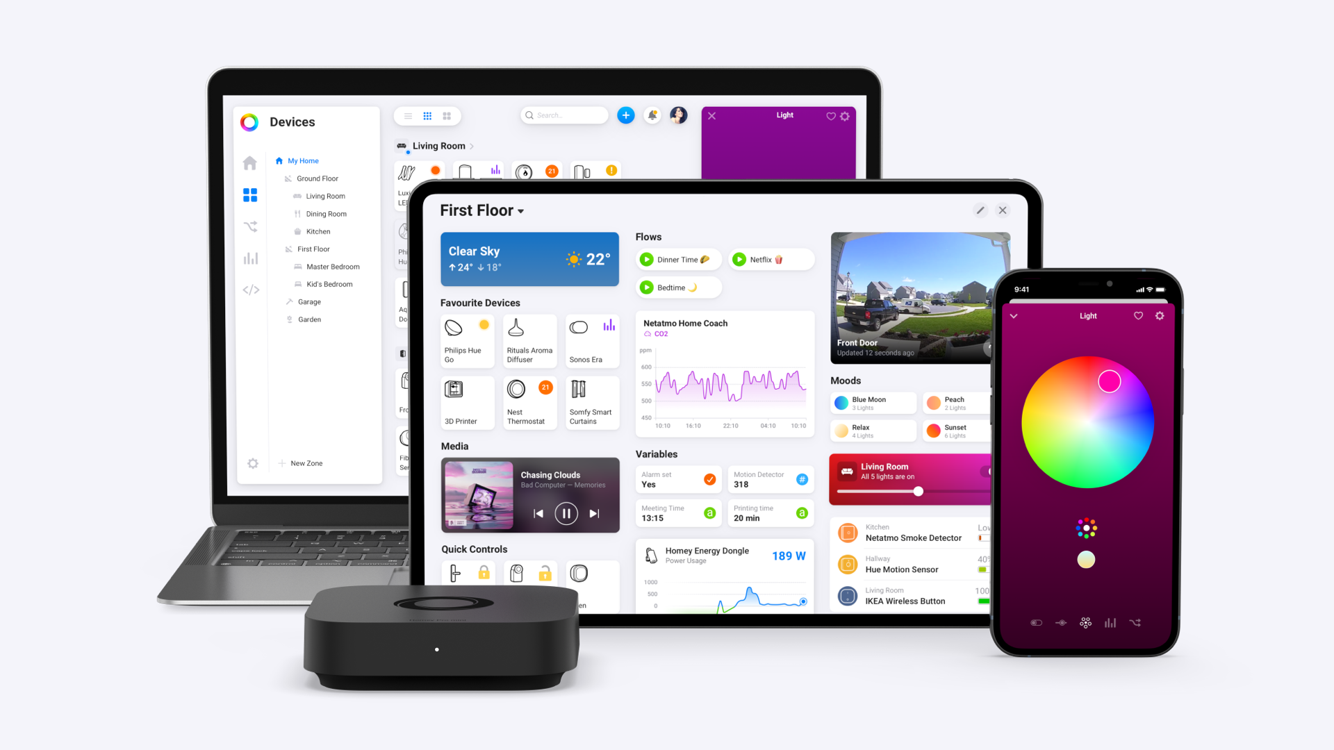 Homey Pro mini: Powered by Homey Pro OS