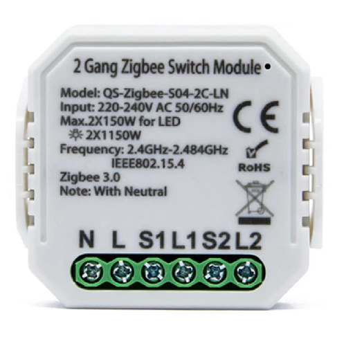 2 Gang Switch Module
